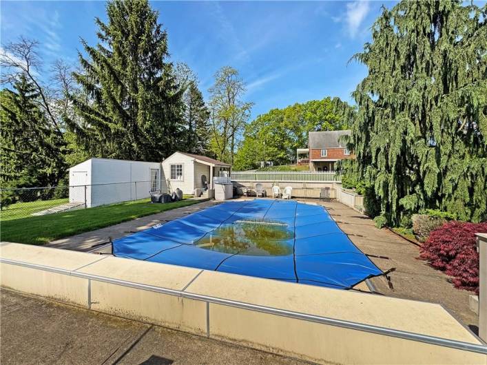 Heated inground pool will be opened soon!