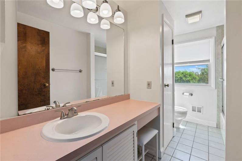 Hall full bath