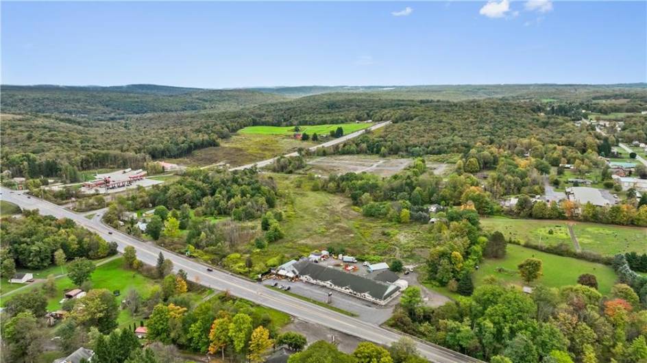 It is located near the intersection of U.S Route 22 and Pennsylvania Route 271.  US 22 leads east 7 miles to Ebensburg, the Carmbria County seat, and West 23 miles to Blairsville.  PA 271 leads North 1.5 miles to Nanty Glo and Southwest 10 miles to Johnstown.