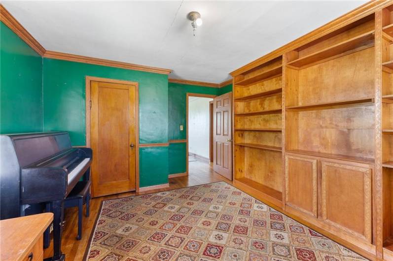 2nd bedroom on first floor, used as office