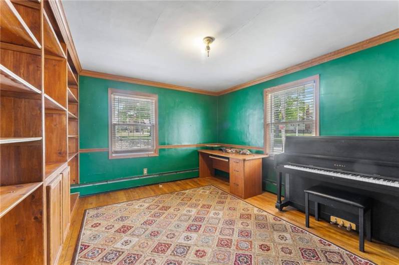 2nd bedroom on first floor, used as office
