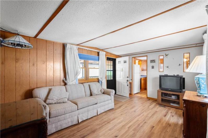 Living room with existing furnishings.