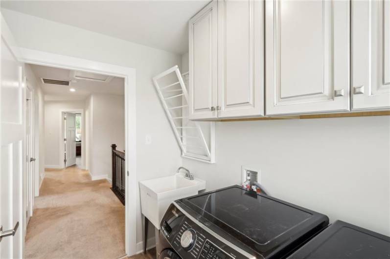 upstairs laundry