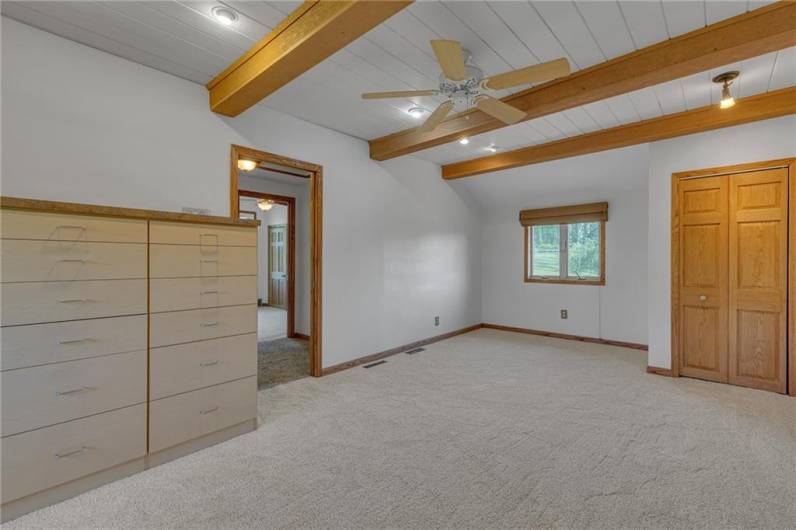 Large 23x12 Primary bedroom with California Closet inclusion.