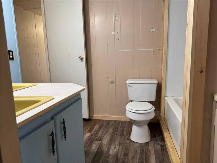 bathroom from primary bedroom
