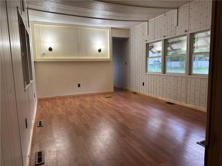 living room from kitchen