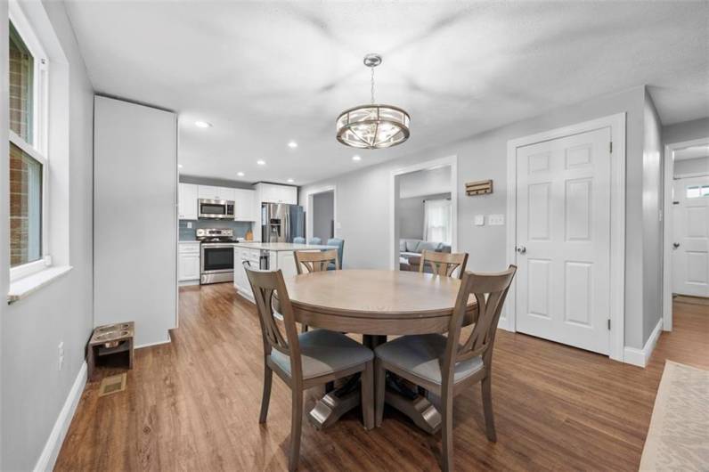 Plenty of room for the friends and family