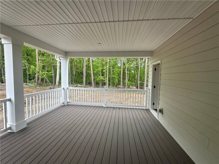 Covered porch