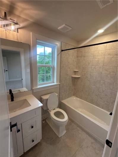 En suite bathroom