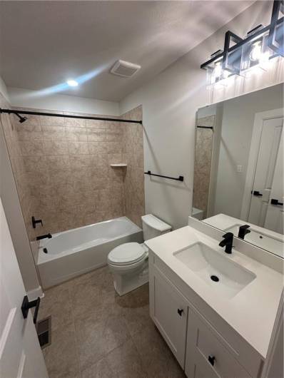 First floor full bath
