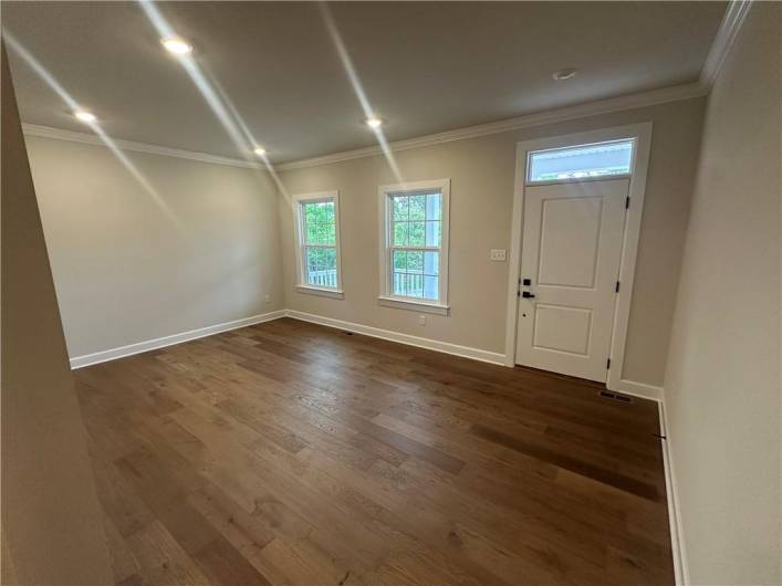 Front room, flex room