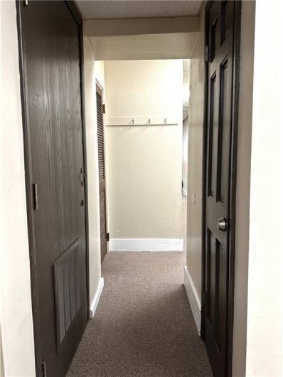 Hallway on Main Level Connecting the Front and Rear Offices