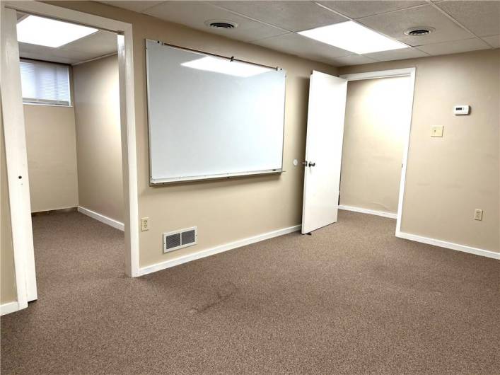 Another View of the Large Rear Left Conference Room - Opens to a Separate Office on Right.