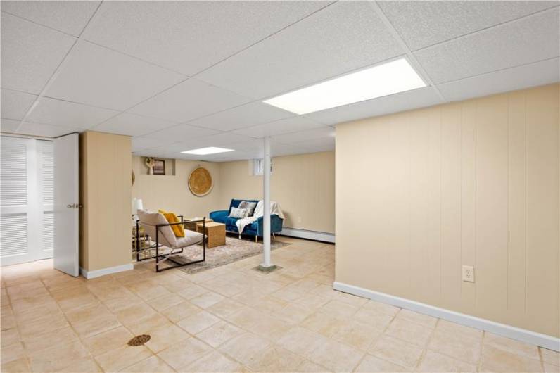Finished basement