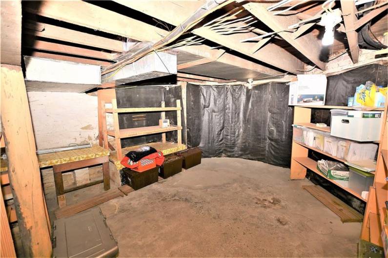 Plenty of storage space