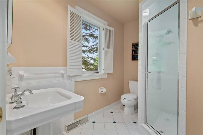 Bathroom off of Office