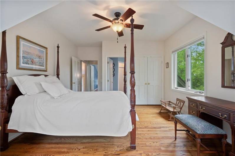 2nd Floor Bedroom with ensuite bath.