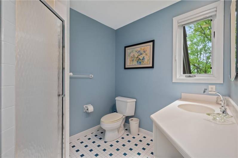 2nd floor bathroom off of bedroom