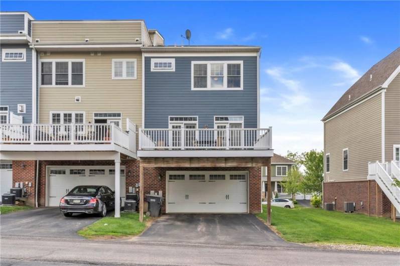 2 car garage.