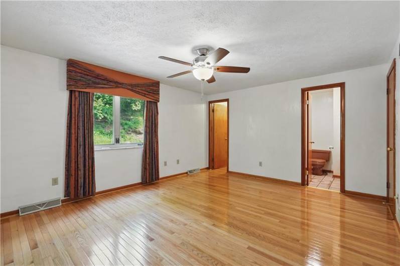 Master Bedroom With Walk-In Closet and Ensuite