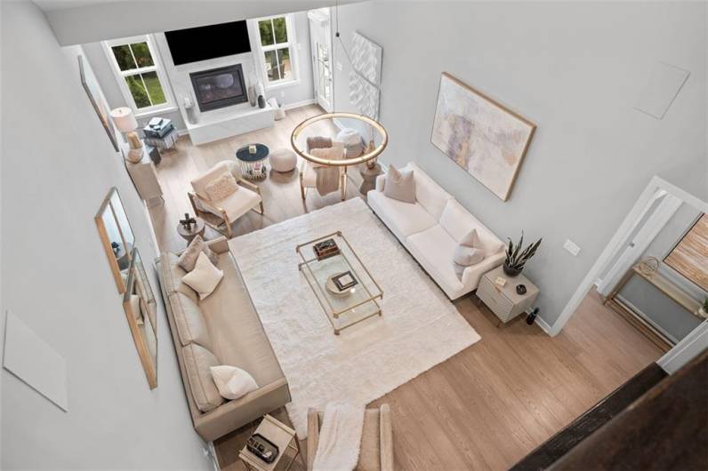 Overlooking Great Room