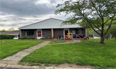 Roomy front yard