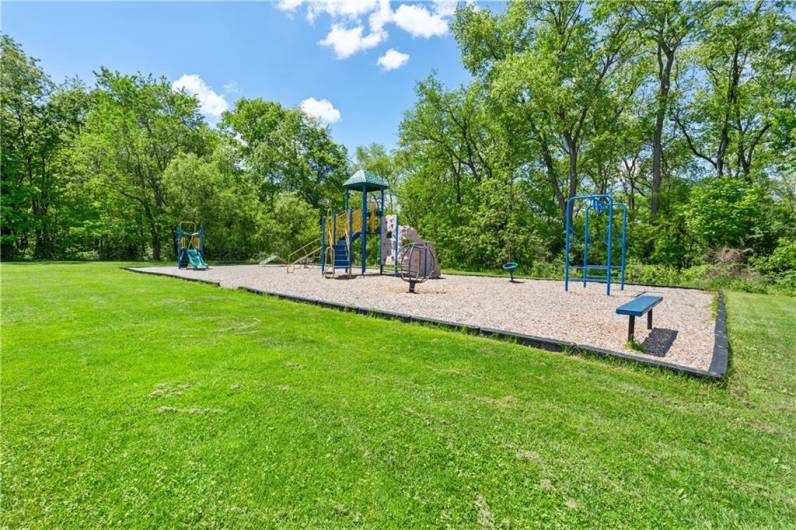 The community newly renovated playground.