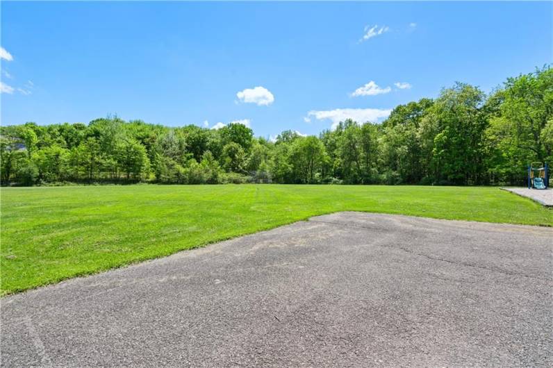 The Woodlands community offers a large baseball field for resident use.