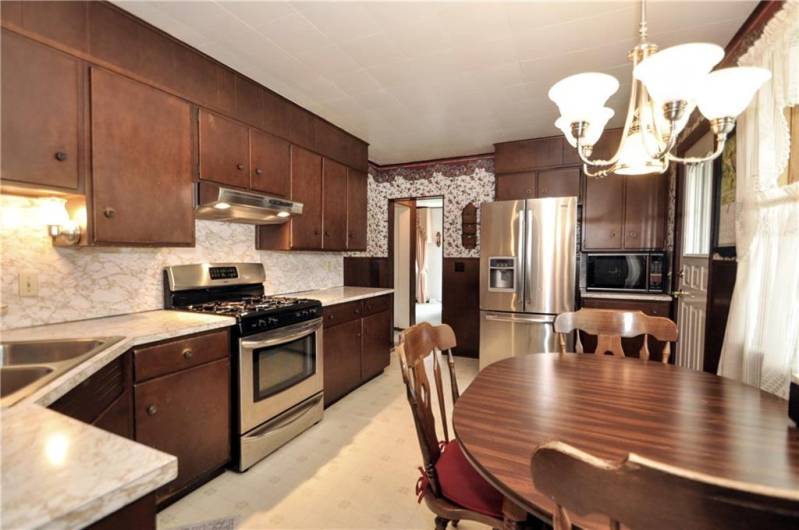 Stainless Stove & Fridge
