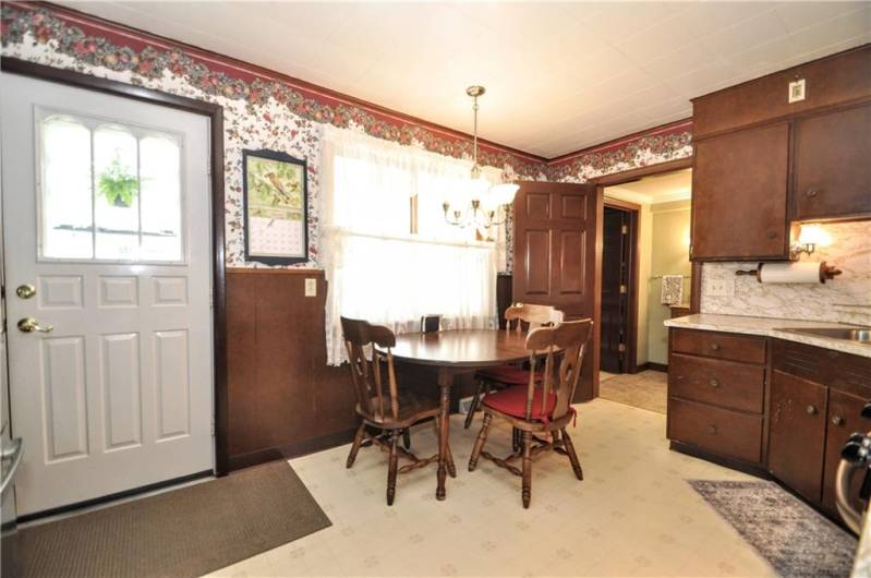Laundry Right off Kitchen