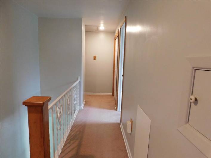 Secomd Floor Hallway with Laundry Chute.