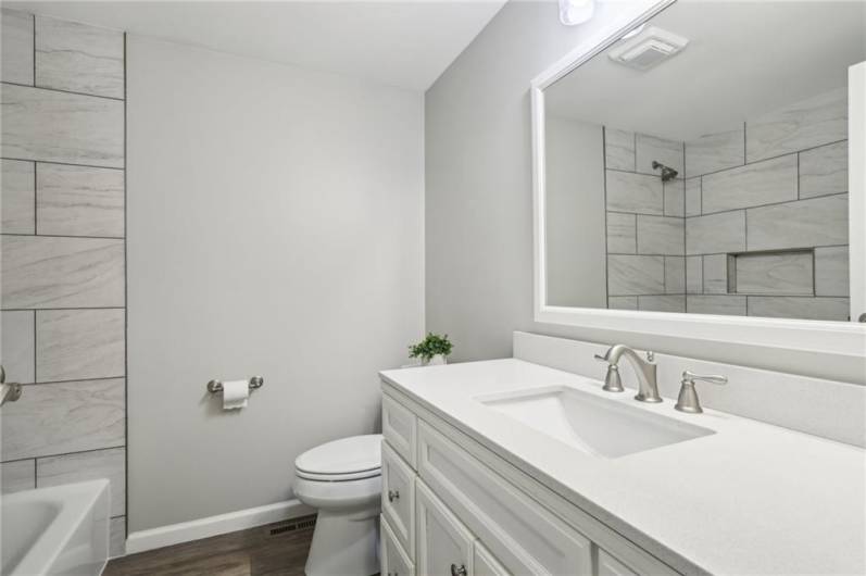 Hall bath