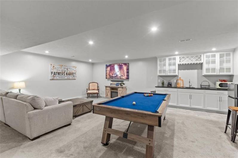 Gameroom area