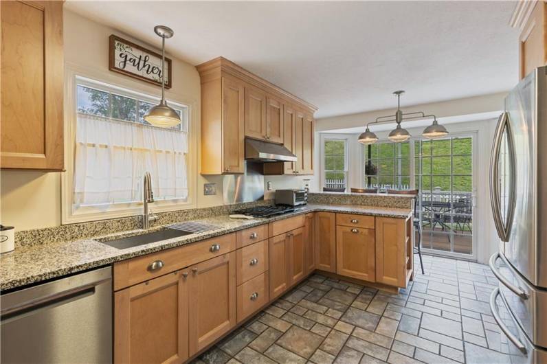 What a nice kitchen.