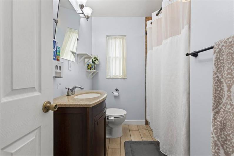 Full Bathroom on the main floor