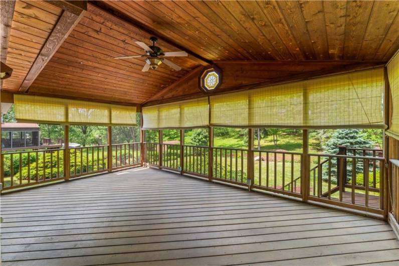 Deck off the Kitchen.