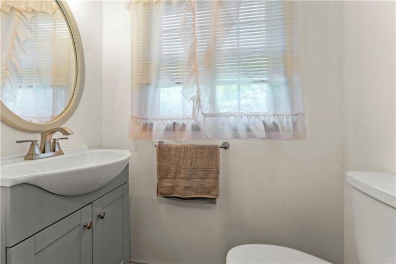 Half bath - main floor
