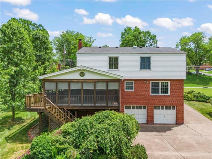 Exterior View - situated on .64 Acres.