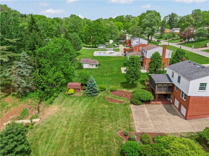 Exterior View - Beautifully landscaped back yard!