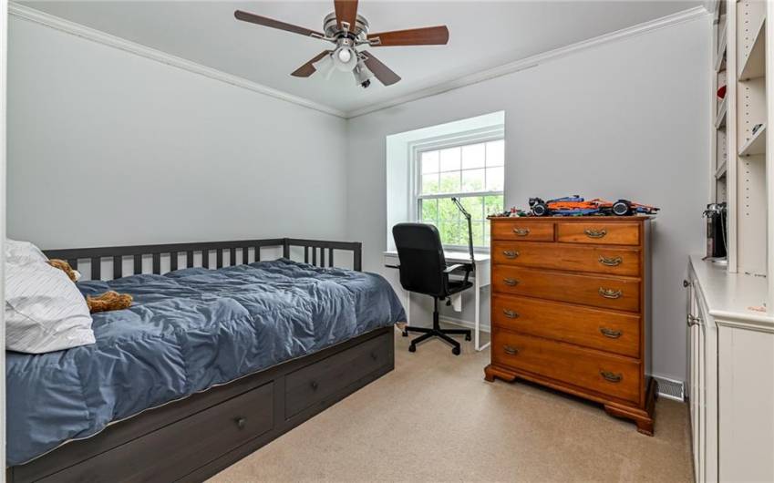 Third bedroom.  Bedrooms have ample closet space.
