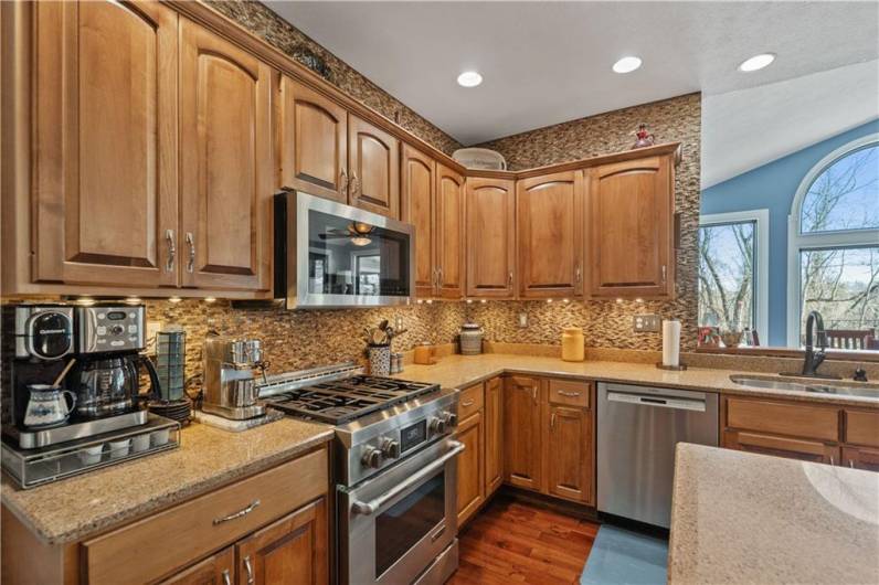 Lights under the cabinets