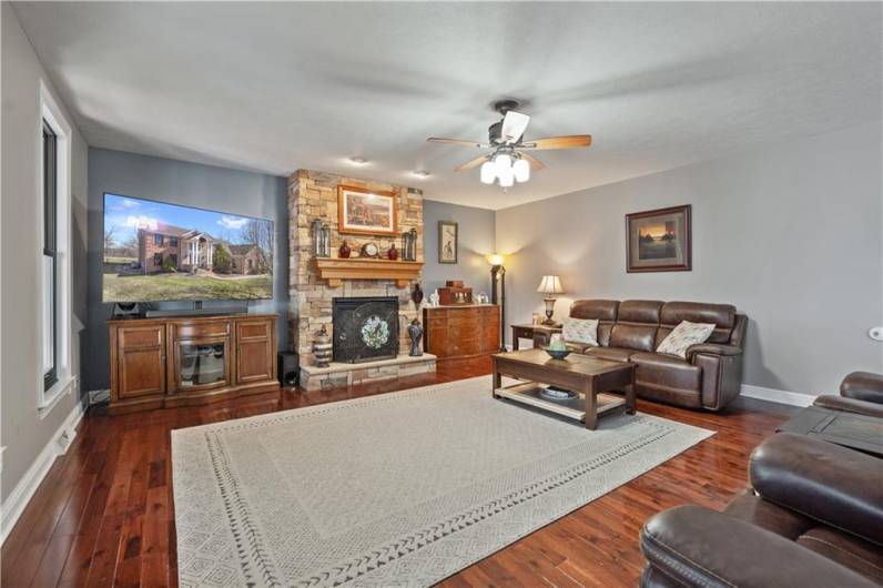 Gas fireplace