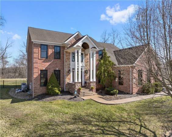 Located at the end of the cul-de-sac - front porch ceiling is tongue & groove