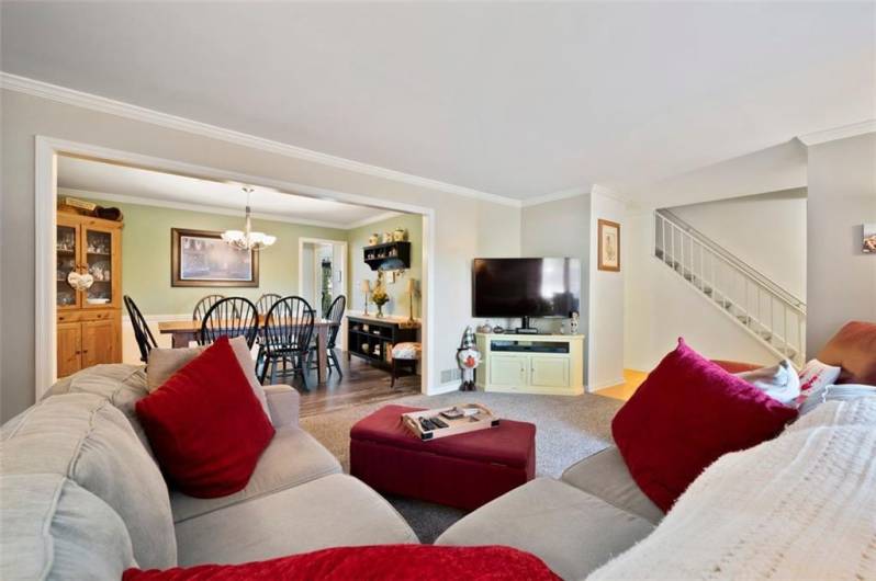 Open area to dining room