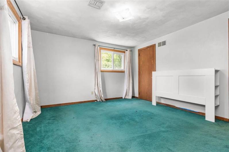 Master Bedroom, located on the second floor, has a walk-in closet and private access to the bath.