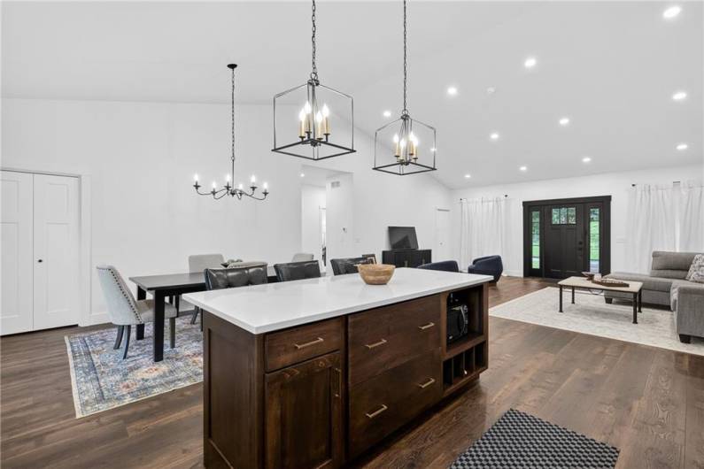 Kitchen/Dining/Living Room