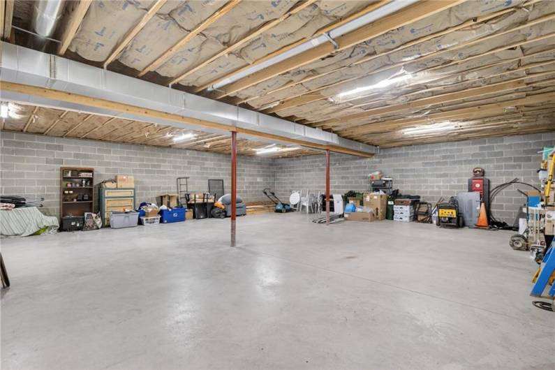 Enormous Open Basement