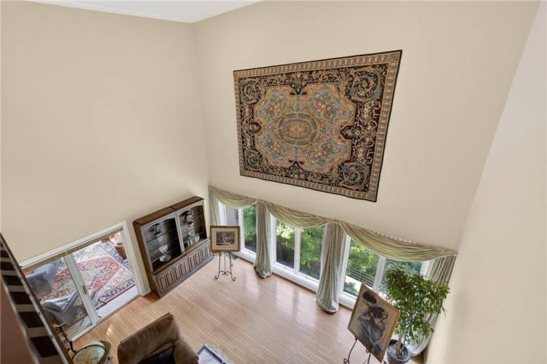 Living room from mezzanine