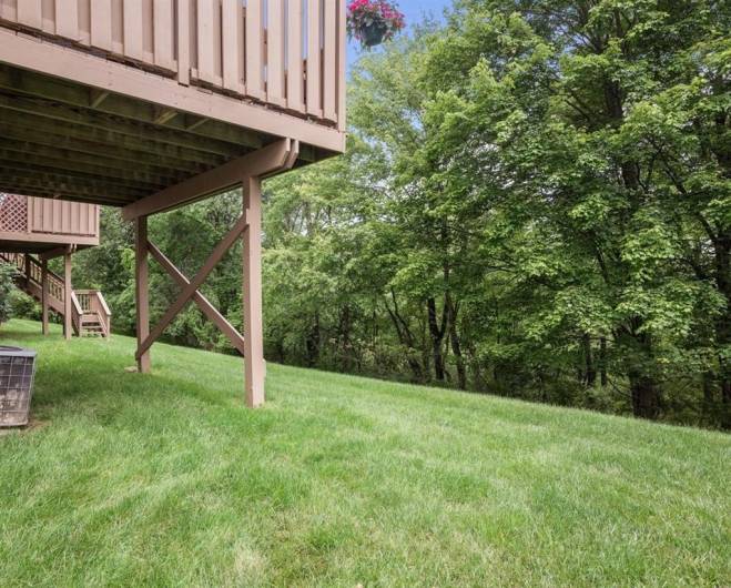 You will enjoy both the inside and outside benefits of this unit including the spacious backyard.