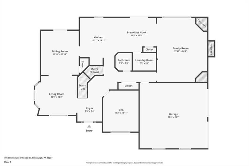 Main Level Floor Plan